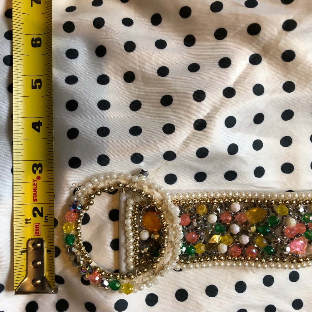 *SOLD* Beaded Vintage Belt - Picture 4 of 5